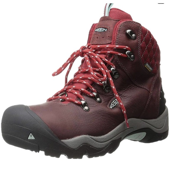 New KEEN Women’s Revel III Cold Weather Hiking Snow Boot Waterproof Size 11 Red - Picture 1 of 8